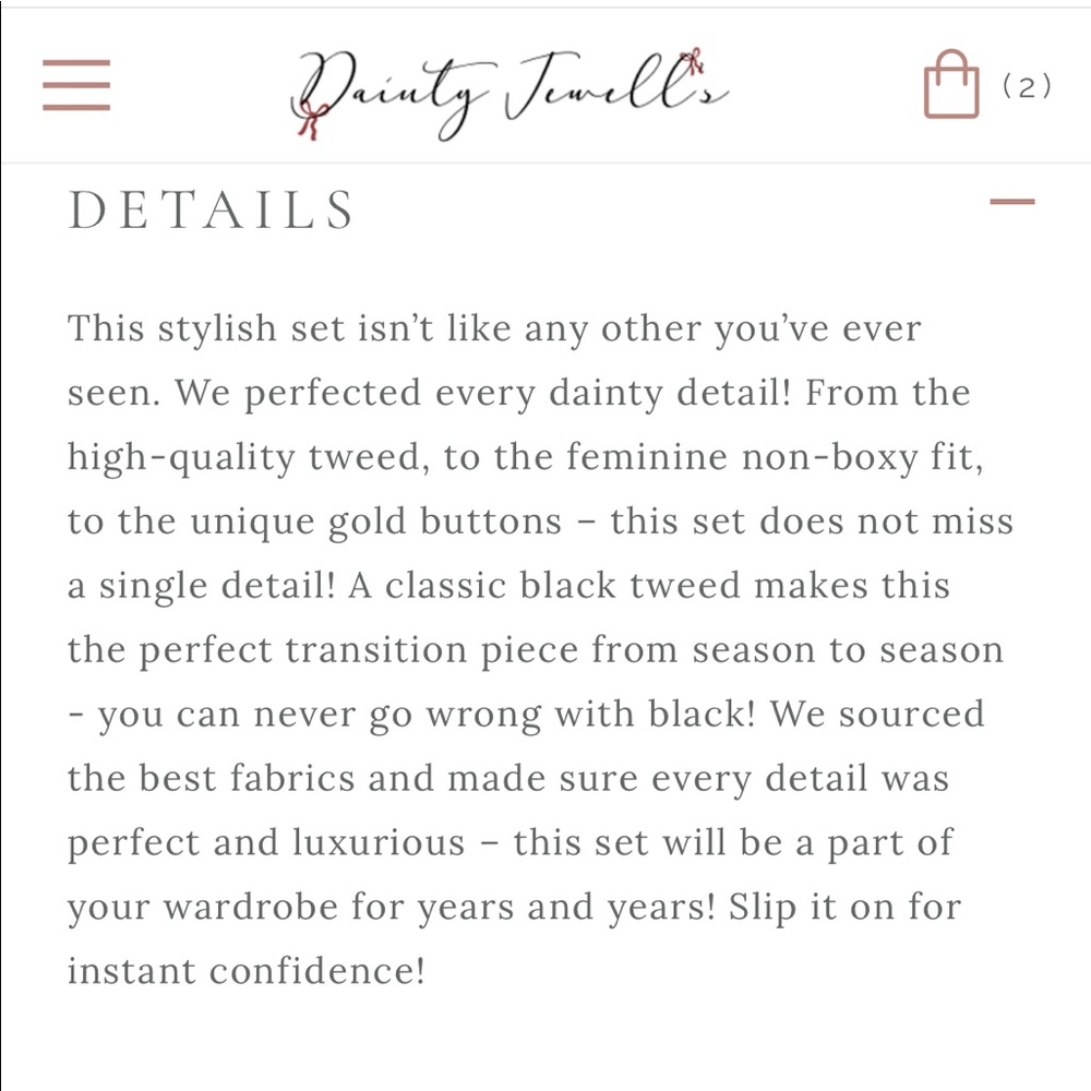 Dainty Jewell black pencil skirt - Picture 4 of 5